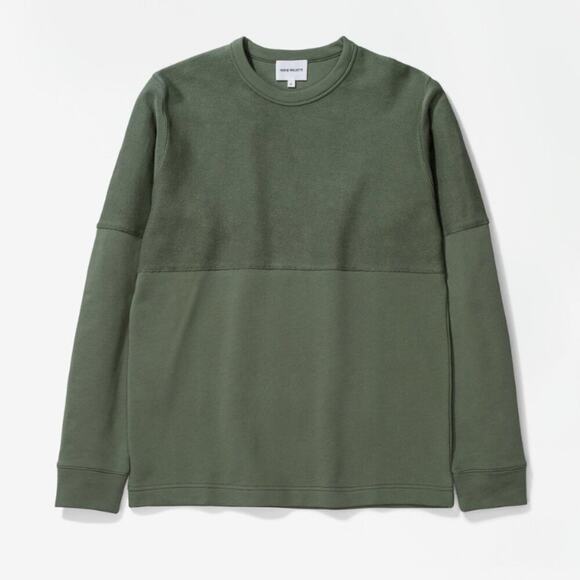 Norse Projects Halfdan Long Sleeve Terry Shirt - Picture 1 of 10